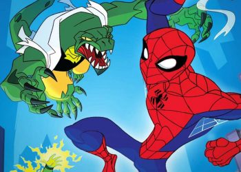 Spectacular Spider-Man Cartoon Scene