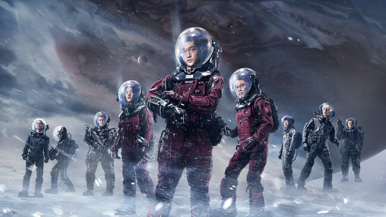 best sci fi on netflix: The Wandering Earth